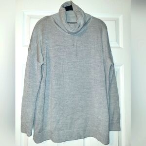 Icebreaker Cool Lite Wool Blend Sweater Women's Size X Small Oversized Gray